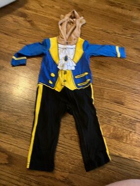 Disney Blue and Yellow Beast Prince Costume